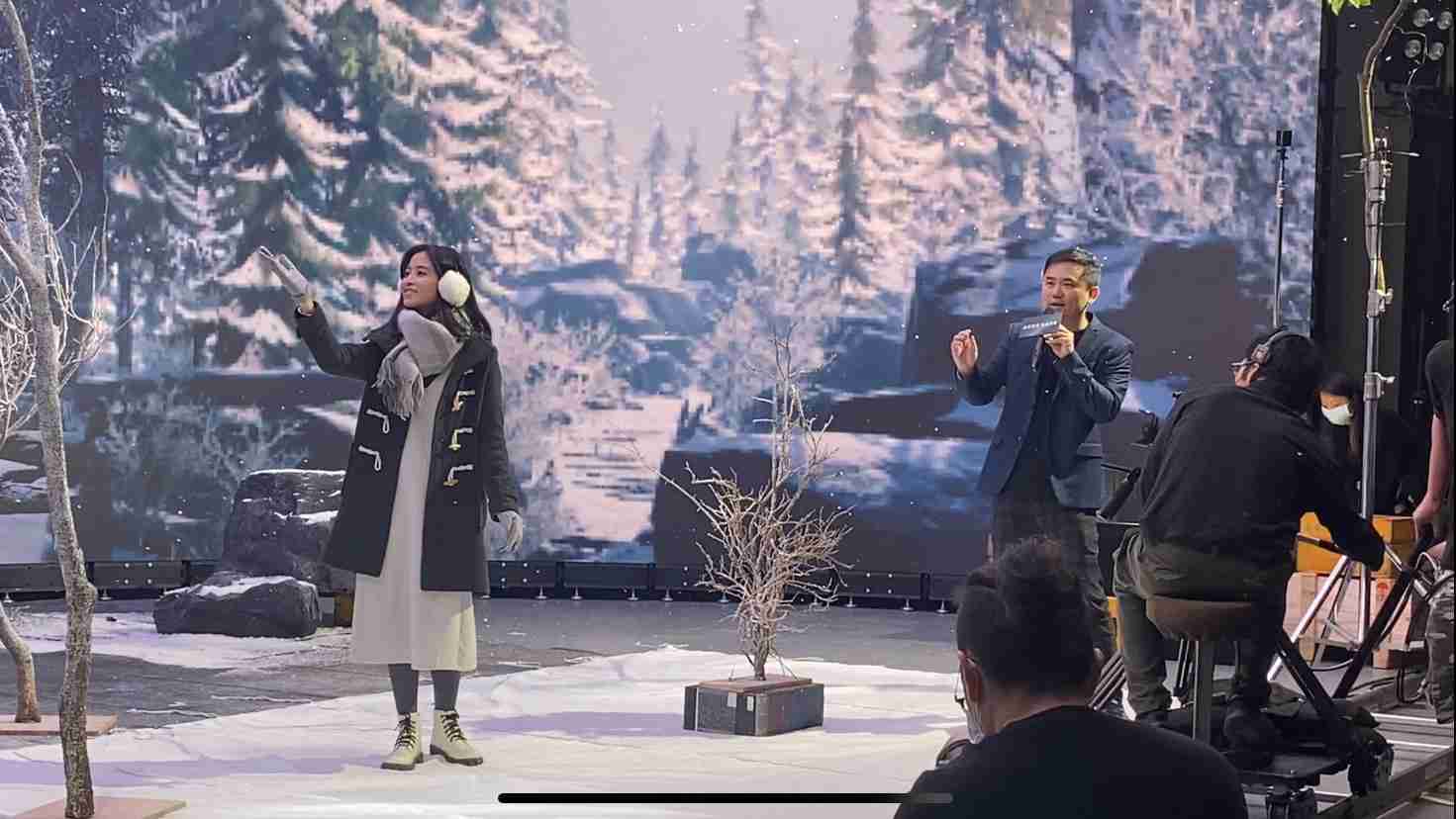 万利以ALED先进显屏技术，，与金马奖视觉特效团队“再现影像”携手合作打造LED虚拟摄影棚，，，，提供沉浸式表演体验，，并精简拍摄成本与时间